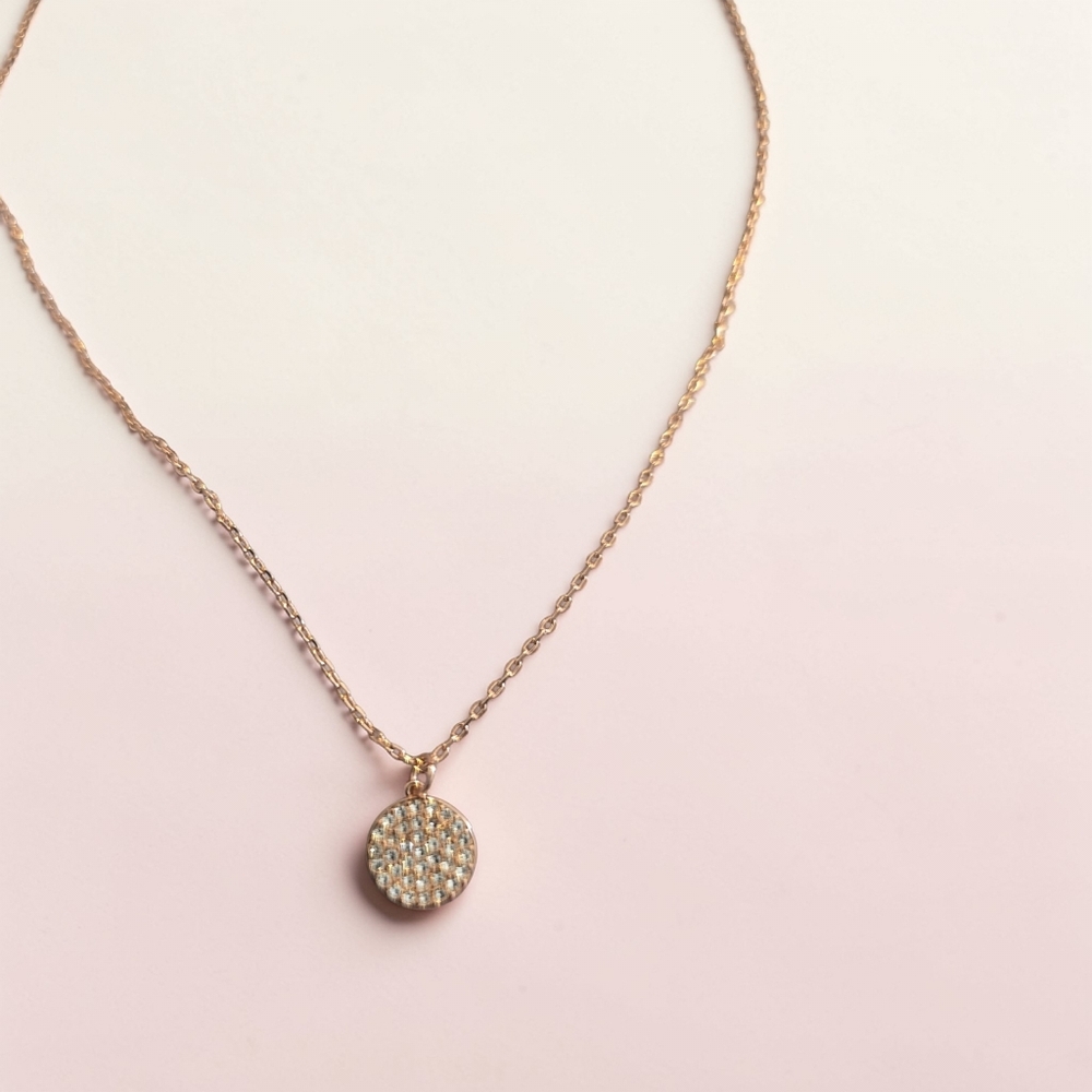 Kate Spade Shine On Crystal Pave Necklace NWT